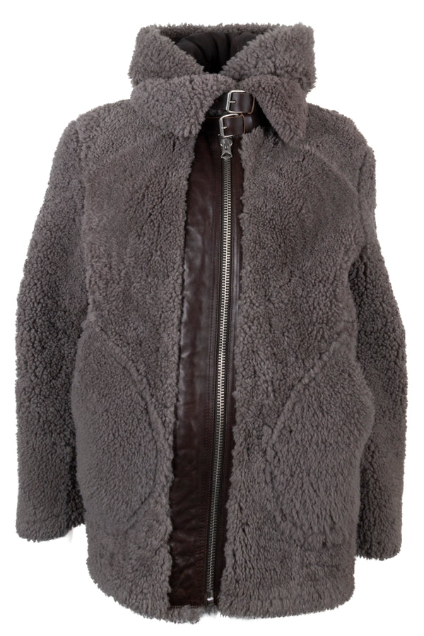 Veste inversée ACNE STUDIOS Velocite grise