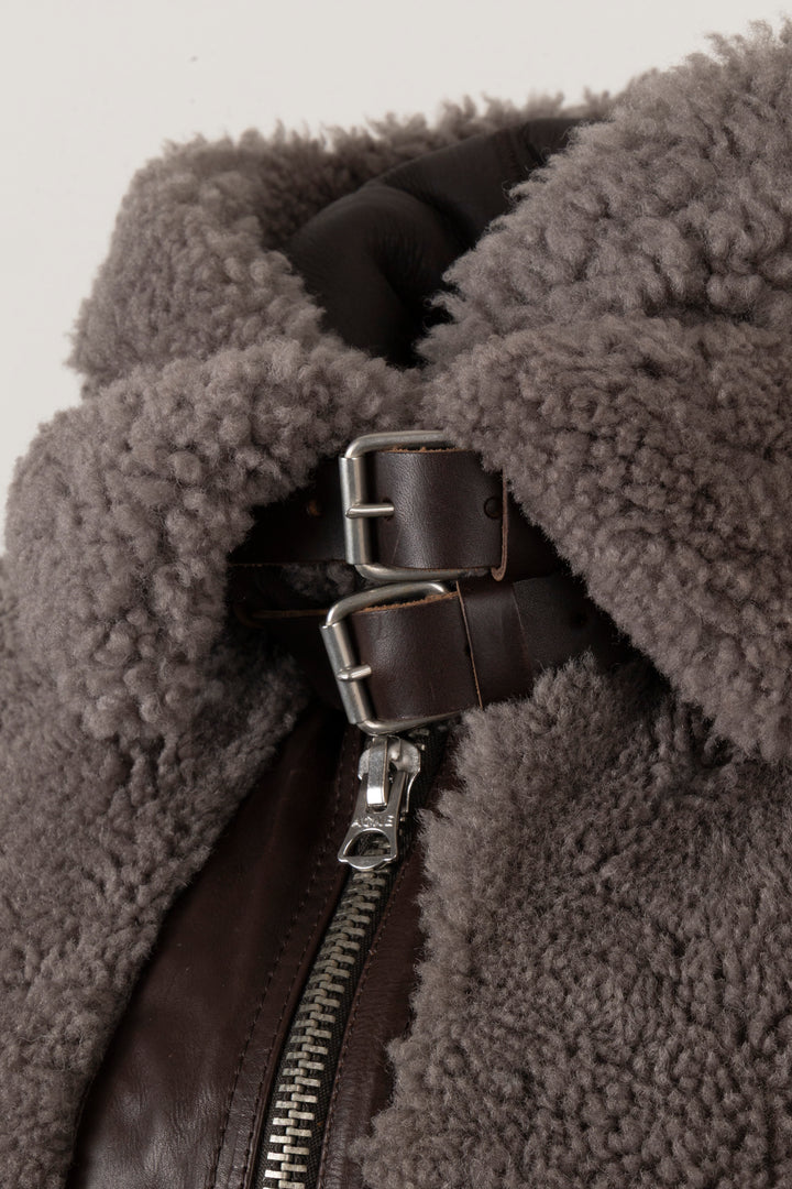 Veste inversée ACNE STUDIOS Velocite grise