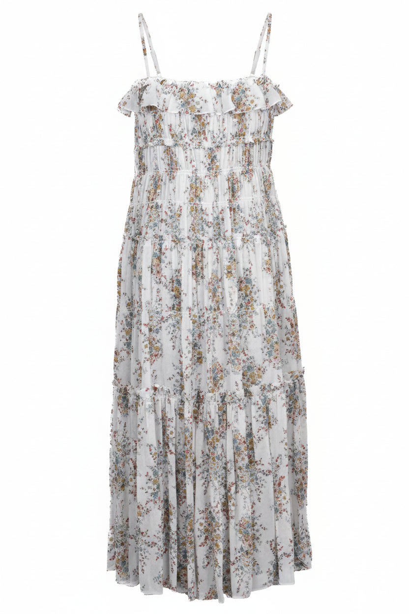 CELINE Sleevless Dress Floral
