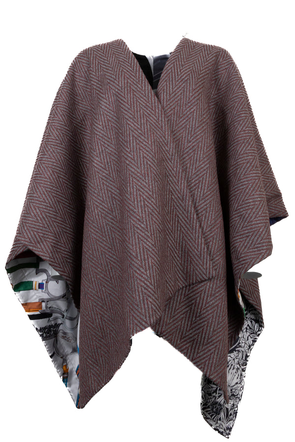 HERMÈS Reversible Cape Multicolor