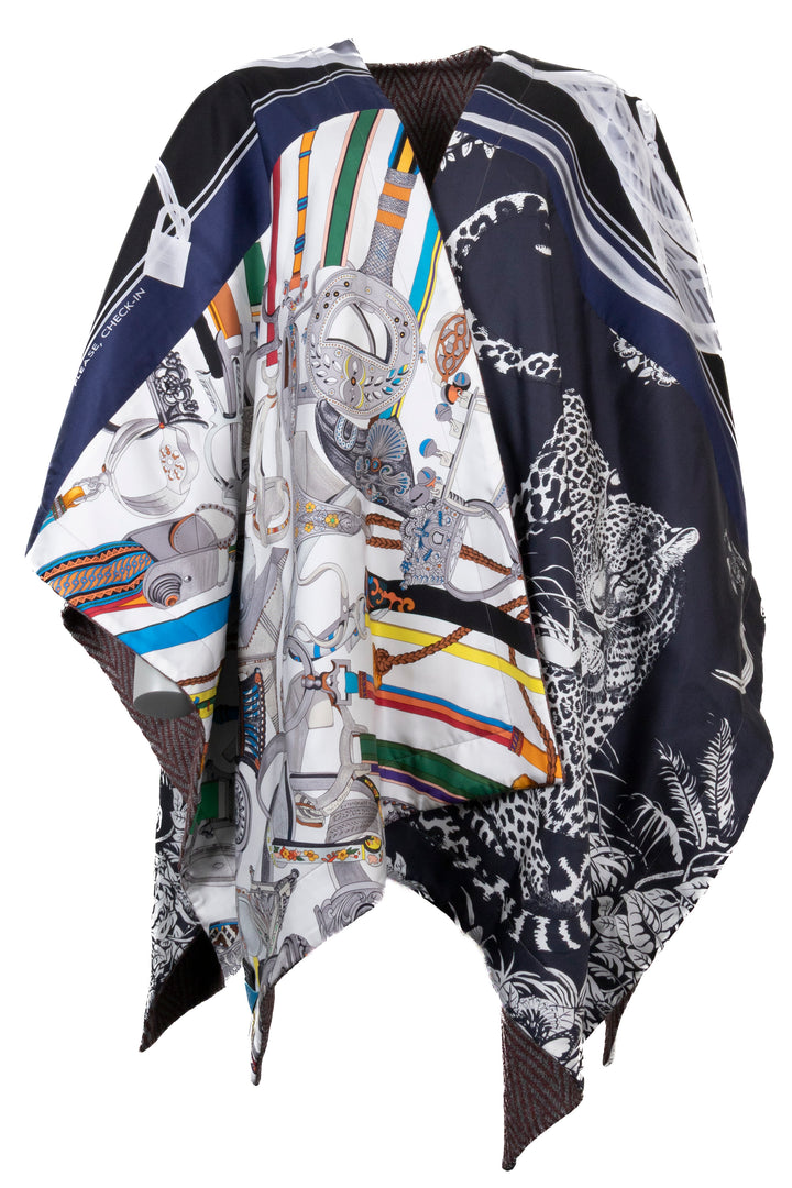 HERMÈS Reversible Cape Multicolor