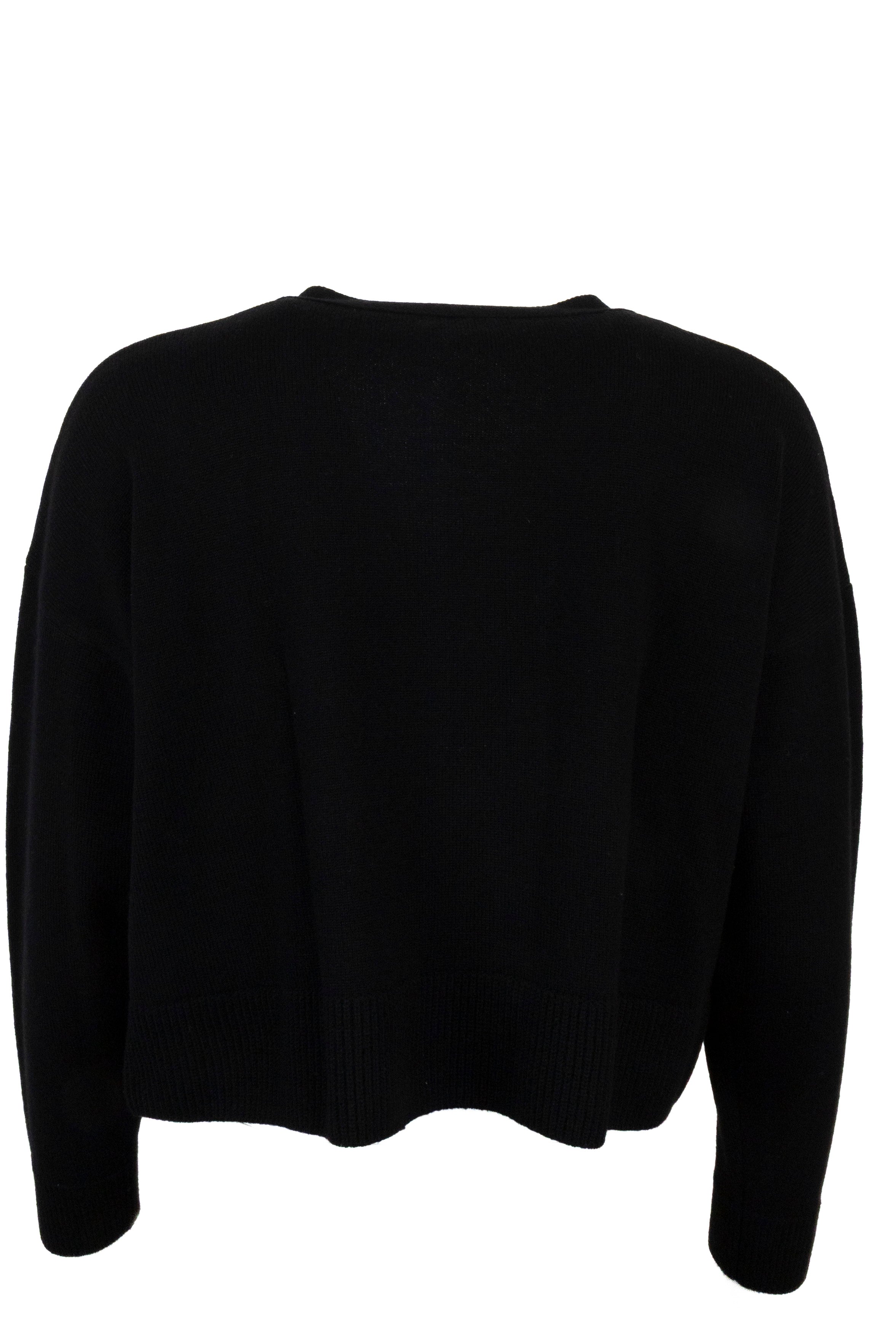 CELINE Triomphe Knit Cardigan Black Gold Cashmere – REAWAKE
