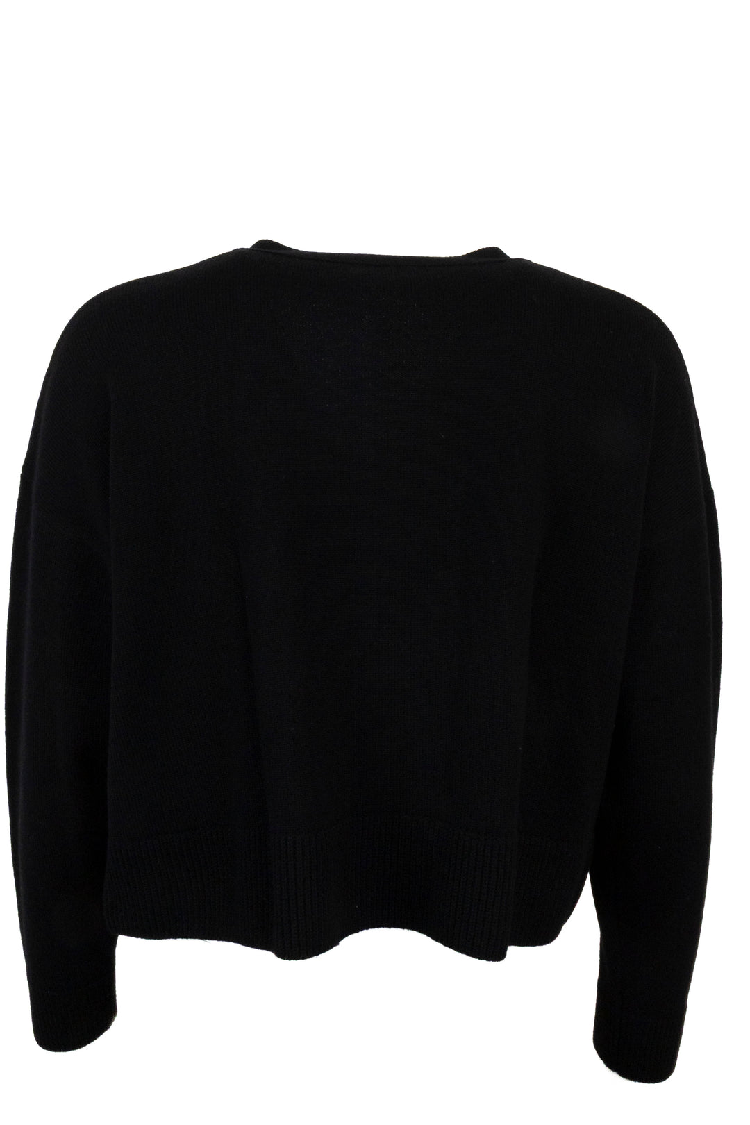 CELINE Triomphe Knit Cardigan Black Gold Cashmere