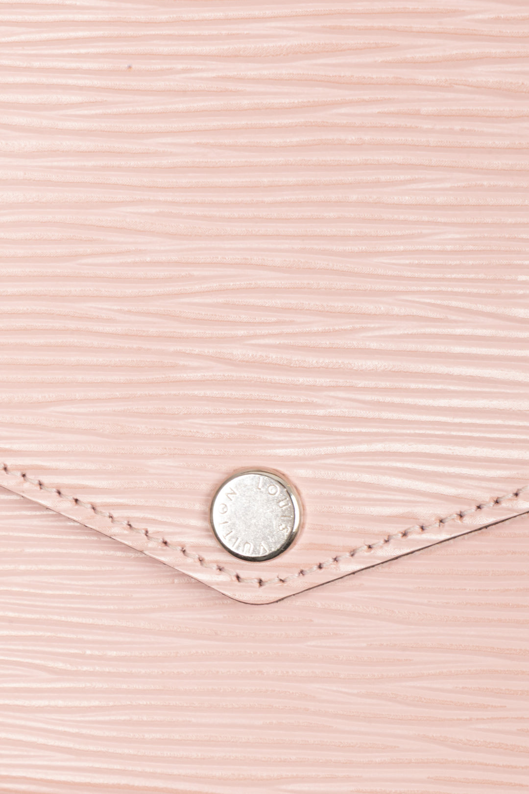 LOUIS VUITTON Felicie Pochette Cuir Epi Rose Ballerine