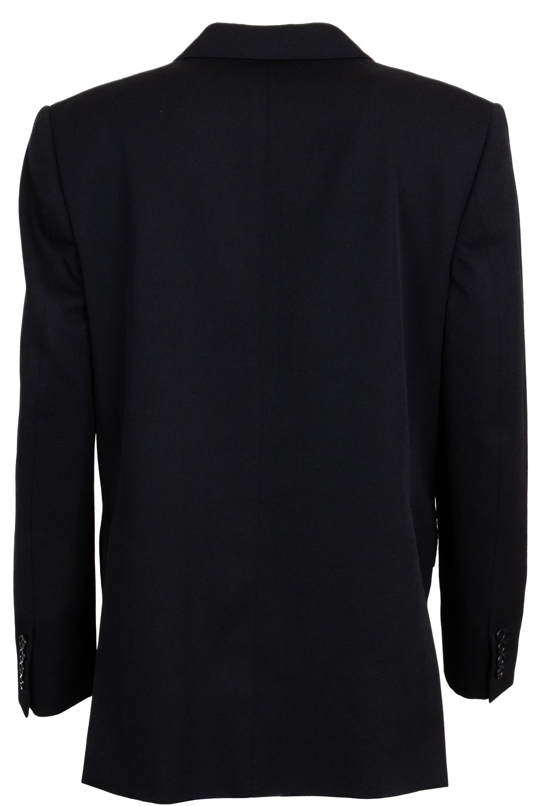 CELINE Blazer croisé en laine noire