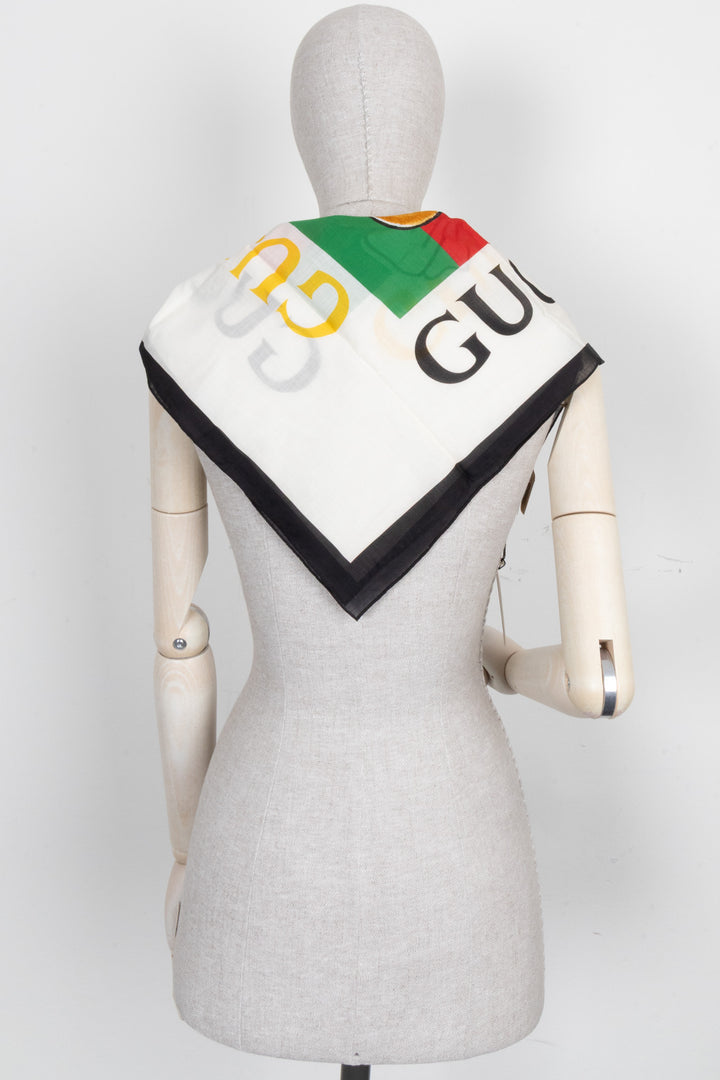 GUCCI Scarf Teddy Cotton