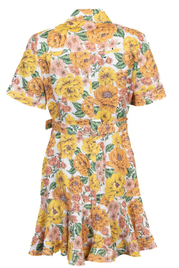 ZIMMERMANN Poppy Belted Mini Dress