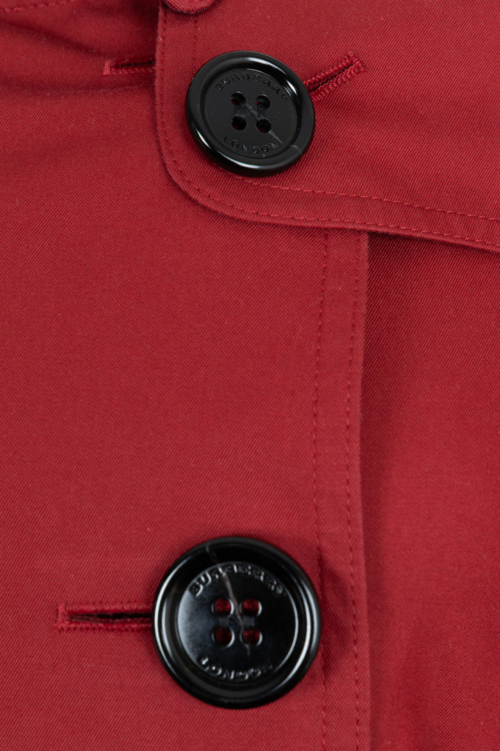 BURBERRY Prorsum Trench-coat Coton Rouge