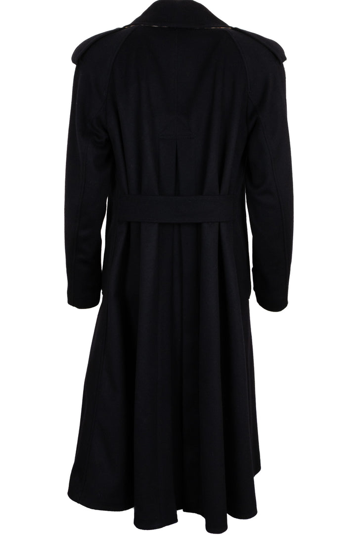 Manteau BURBERRY Laine Cachemire Noir
