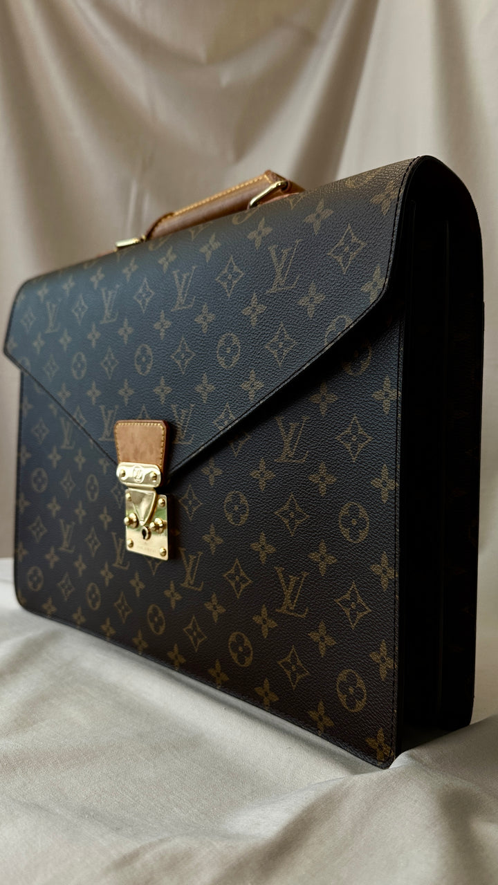 LOUIS VUITTON Porte Documents MNG Canvas