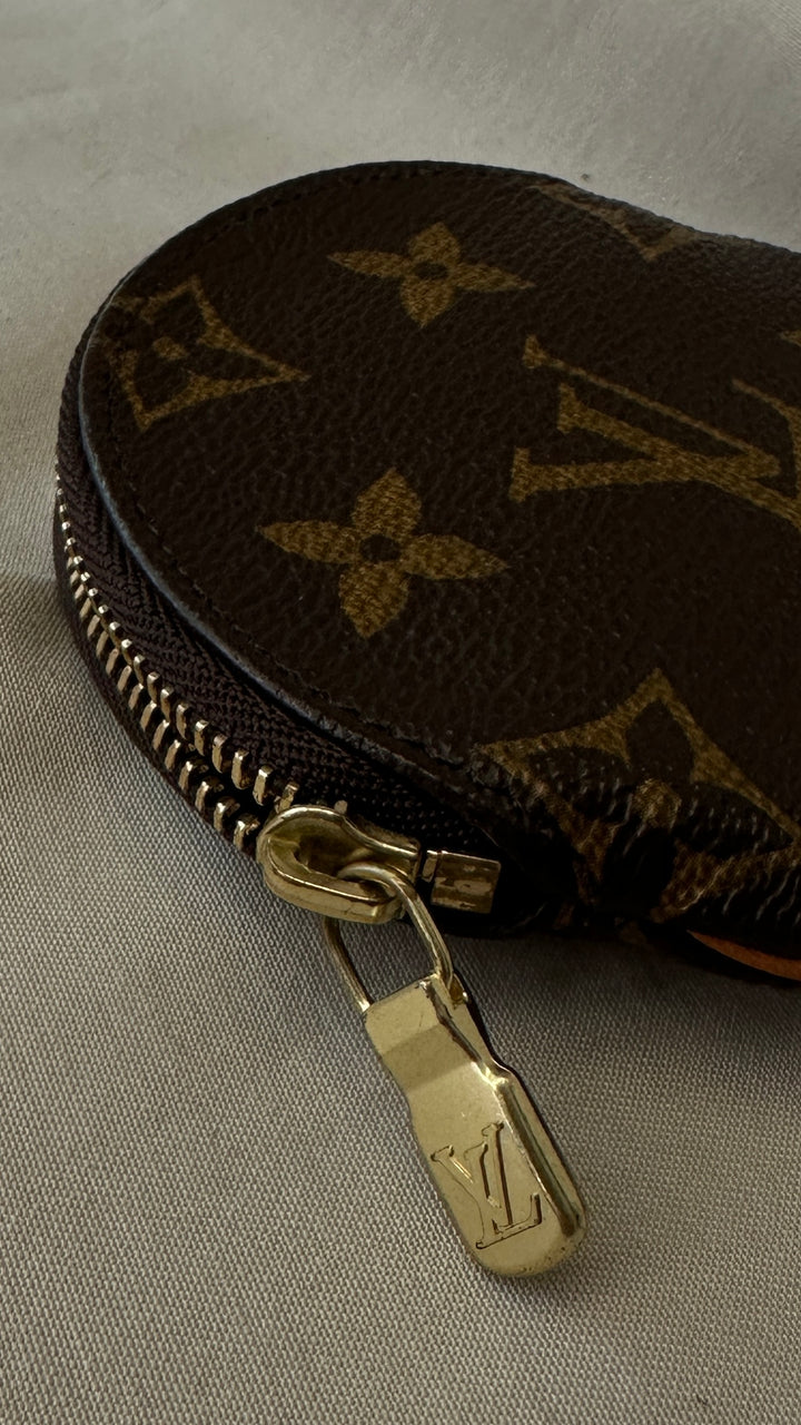 LOUIS VUITTON Coin Case MNG Canvas