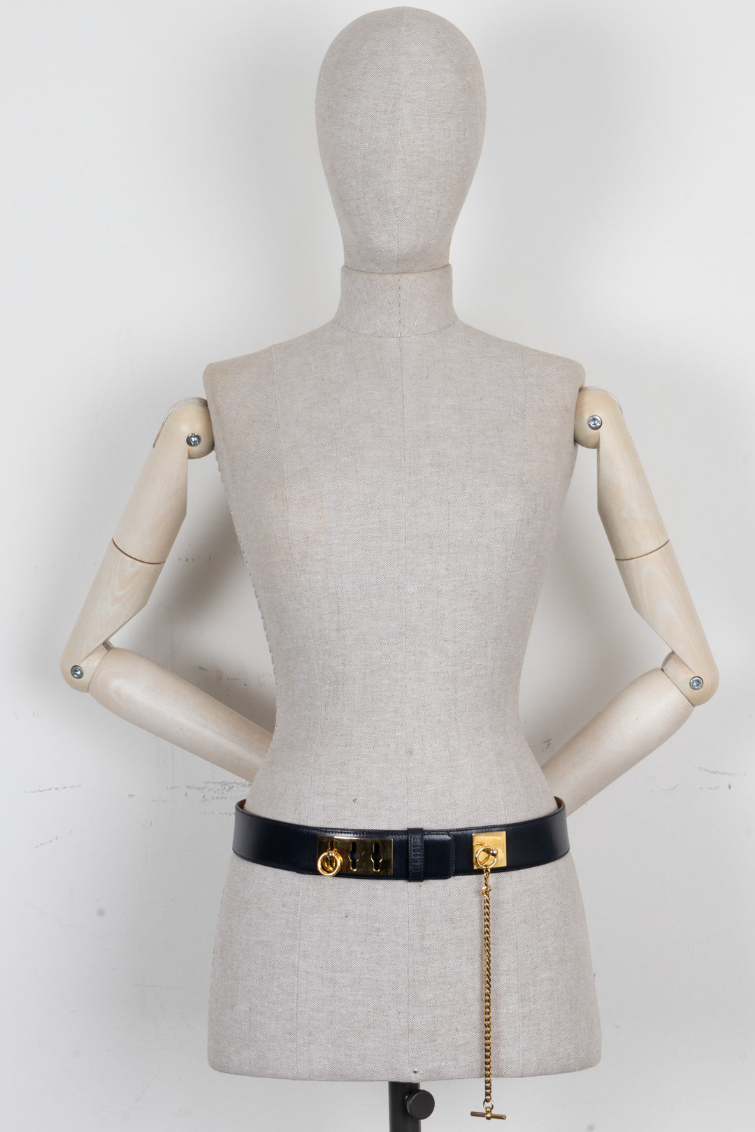 CELINE Chain Belt Navy