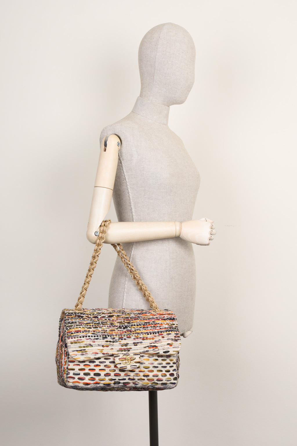 CHANEL Coco Cuba Bag Fantasy Tweed Multicolor
