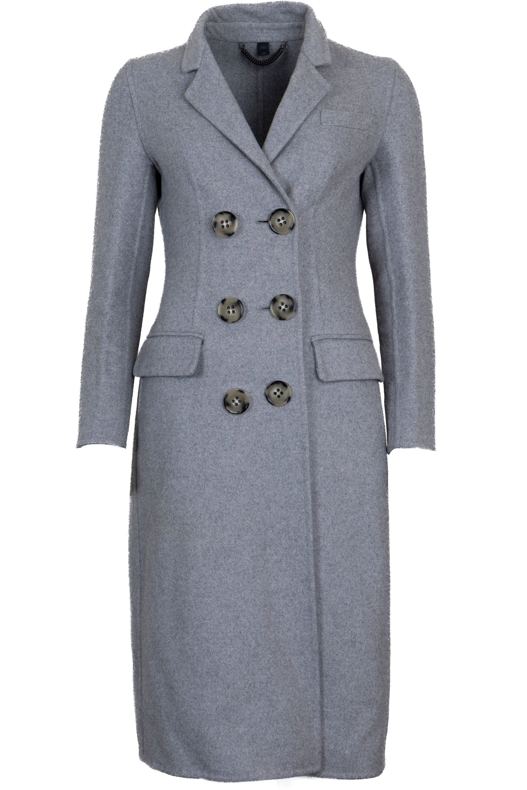 BURBERRY Prorsum Double Breasted Coat Cashmere Grey