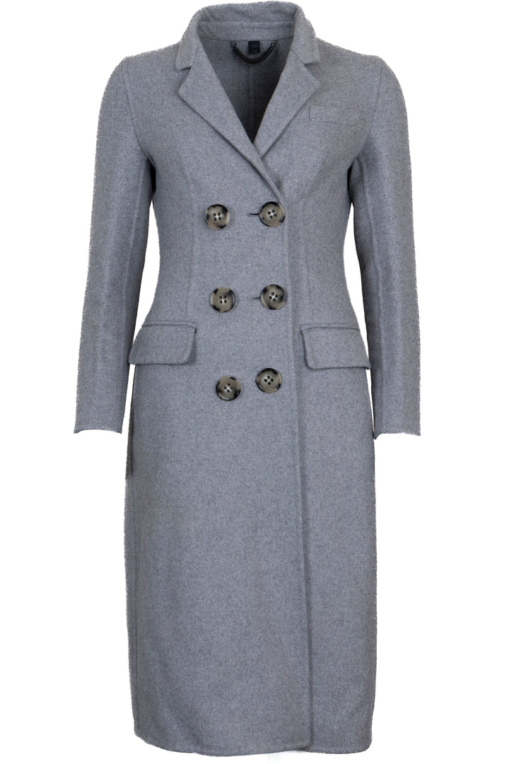 BURBERRY Prorsum Double Breasted Coat Cashmere Grey