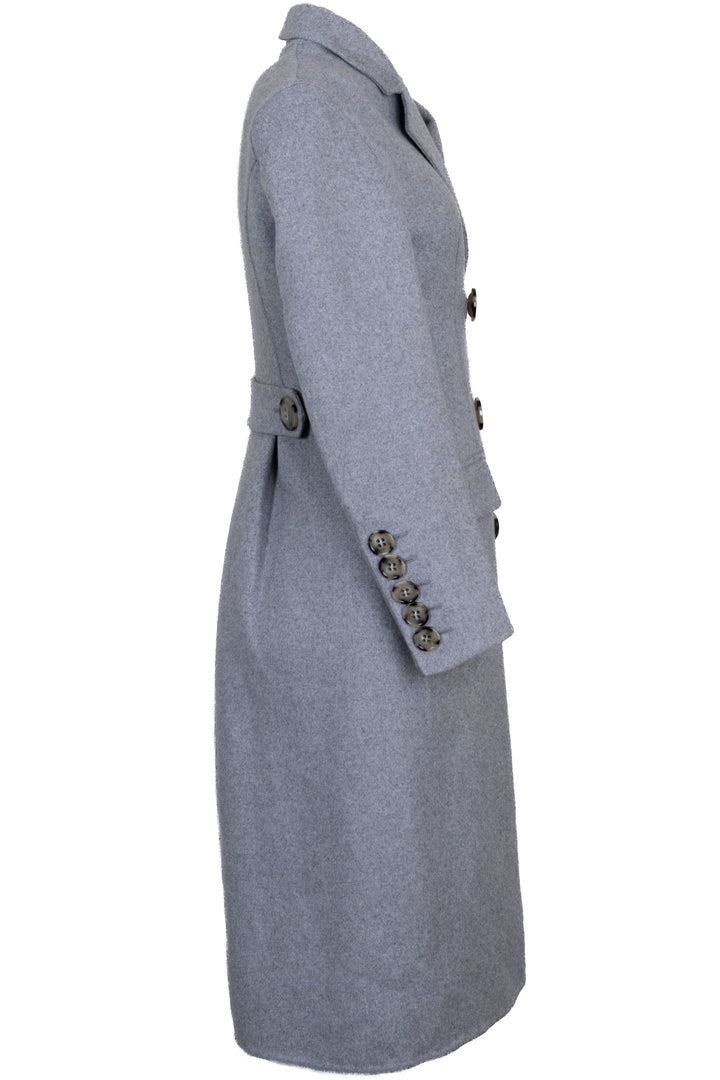 BURBERRY Prorsum Double Breasted Coat Cashmere Grey