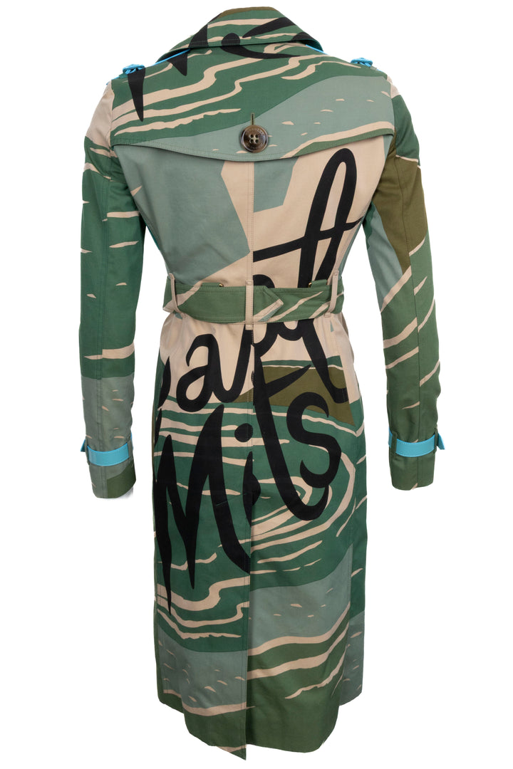BURBERRY Prorsum Trench Coat Green