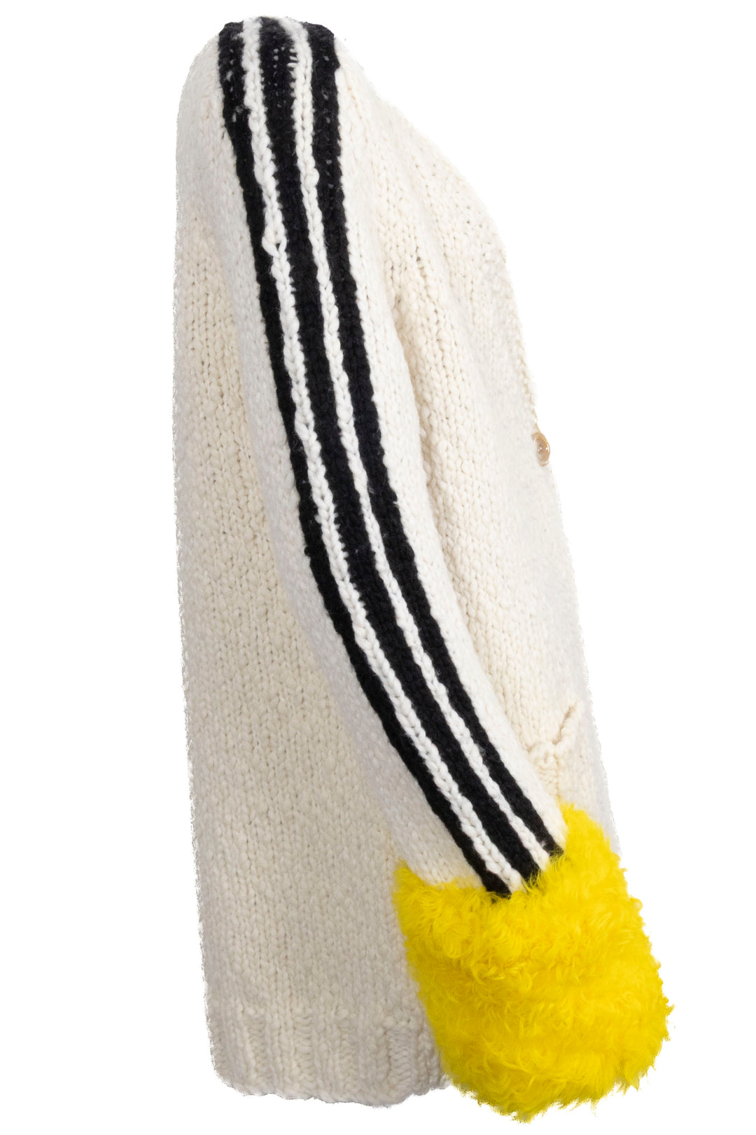 GUCCI X ADIDAS Cardigan Wool White with Sleeves