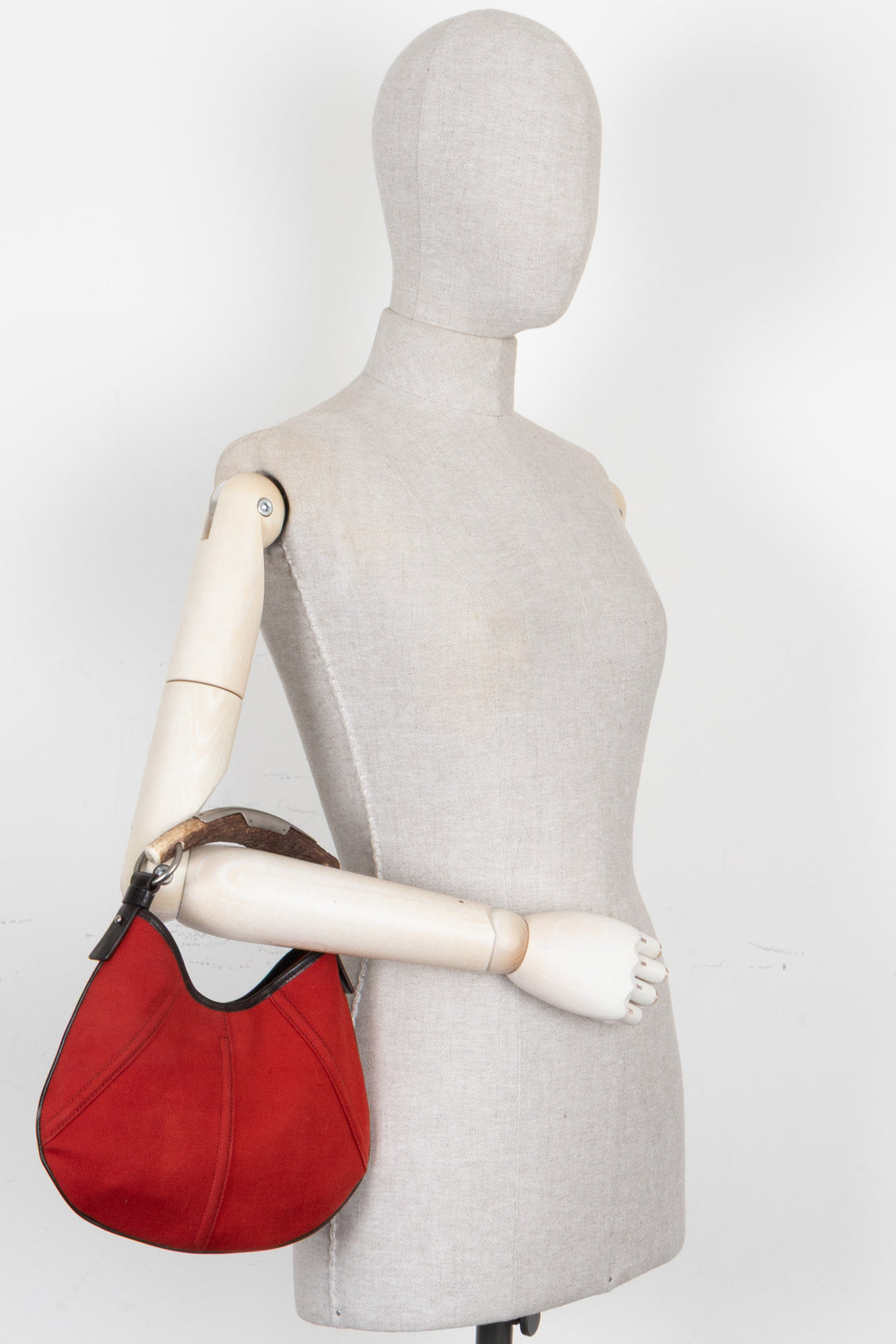 YVES SAINT LAURENT by Tom Ford Mini Mombasa Hand Bag Canvas