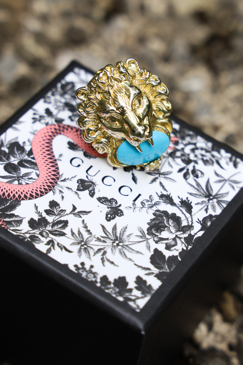 GUCCI Ring Lion