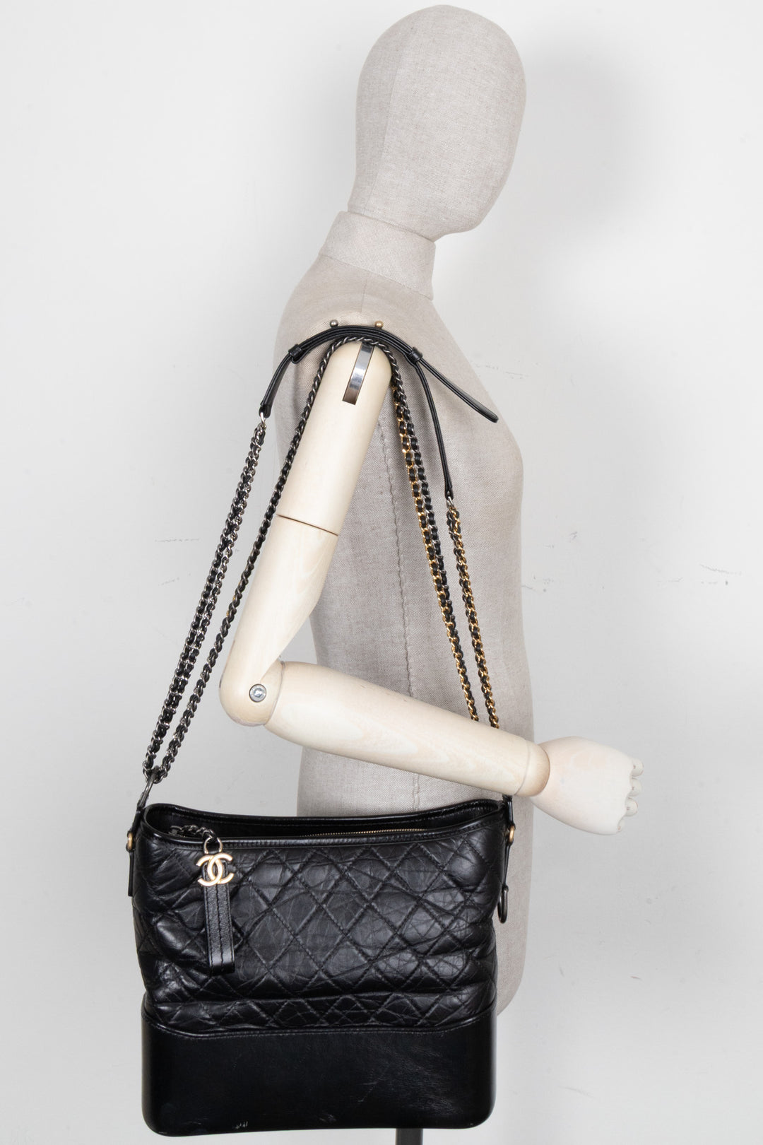 CHANEL Gabrielle Bag Medium Black