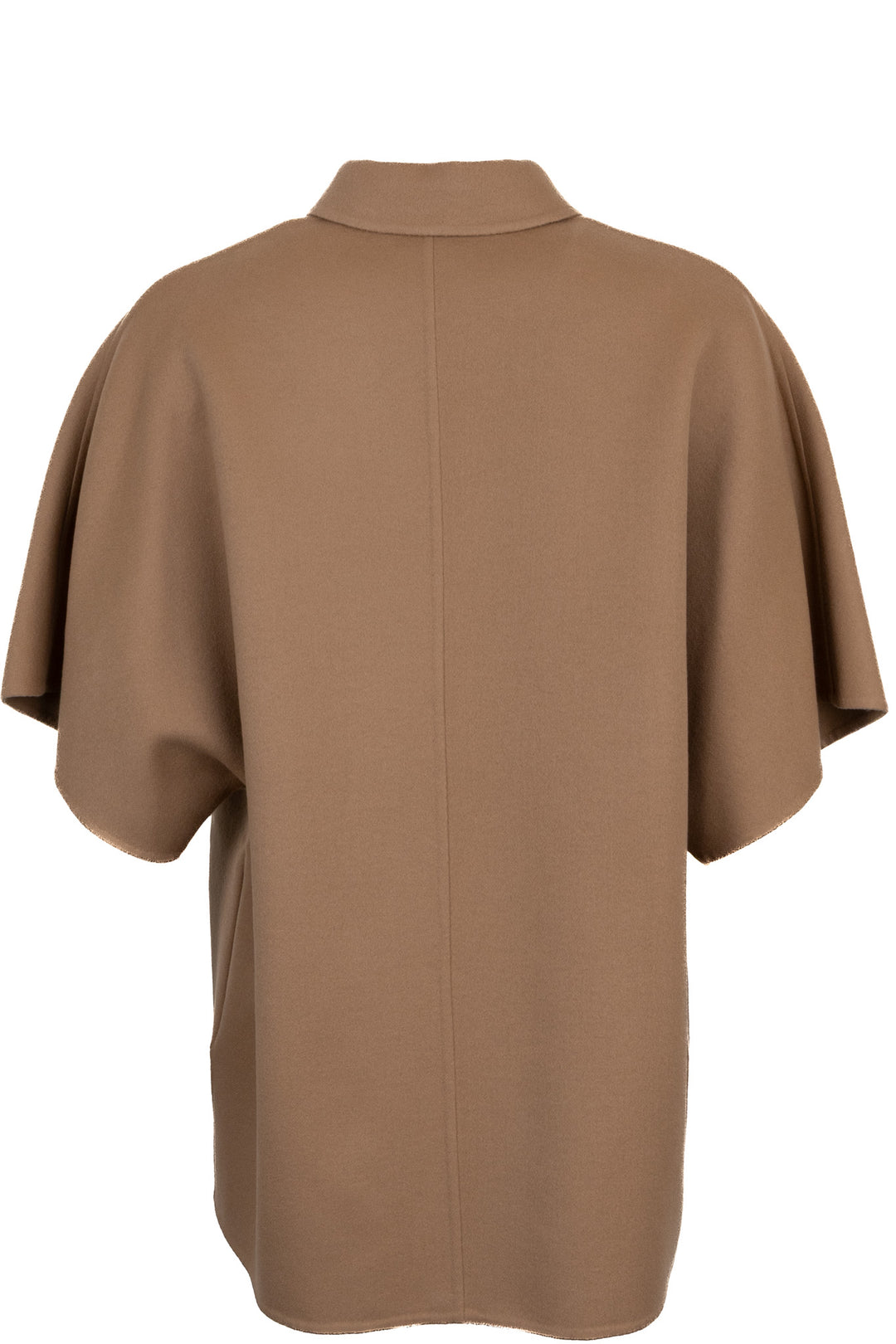GUCCI Interlocking GG Short Sleeve Jacket Wool Brown