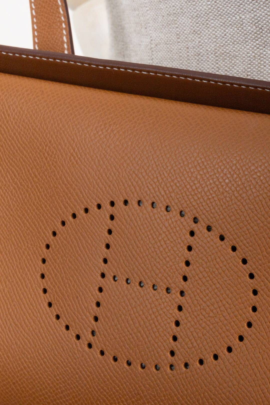 Sac HERMÈS Videpoches Epsom Gold