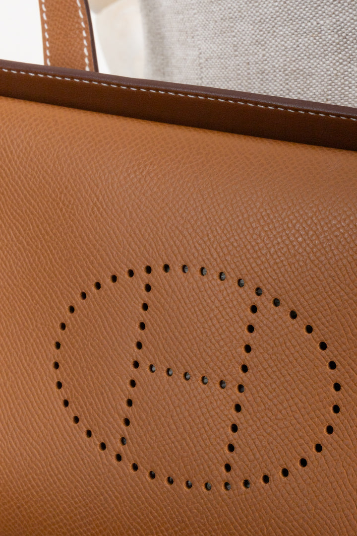 Sac HERMÈS Videpoches Epsom Gold