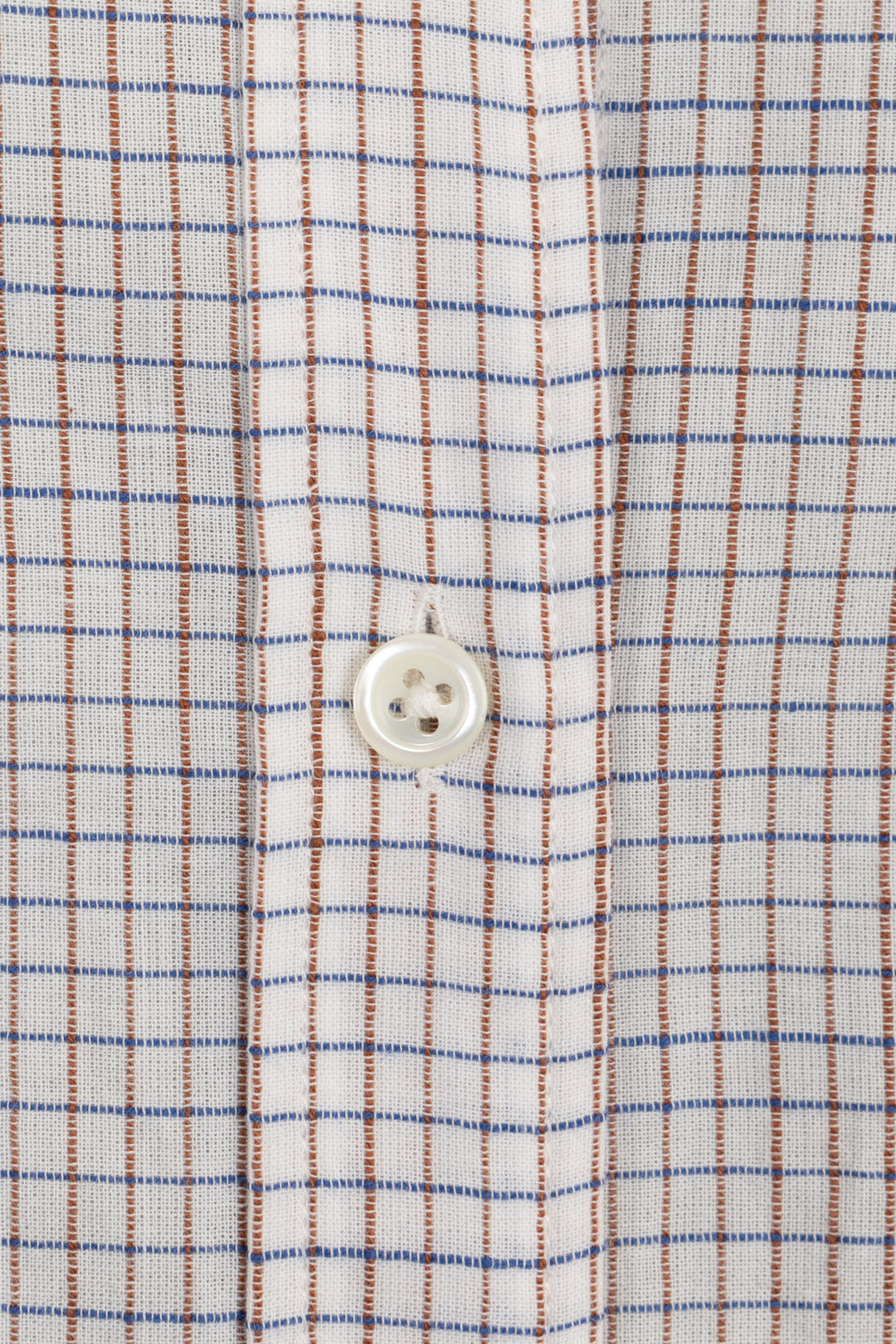 THE ROW Chemise boutonnée à carreaux Dalan en coton blanc