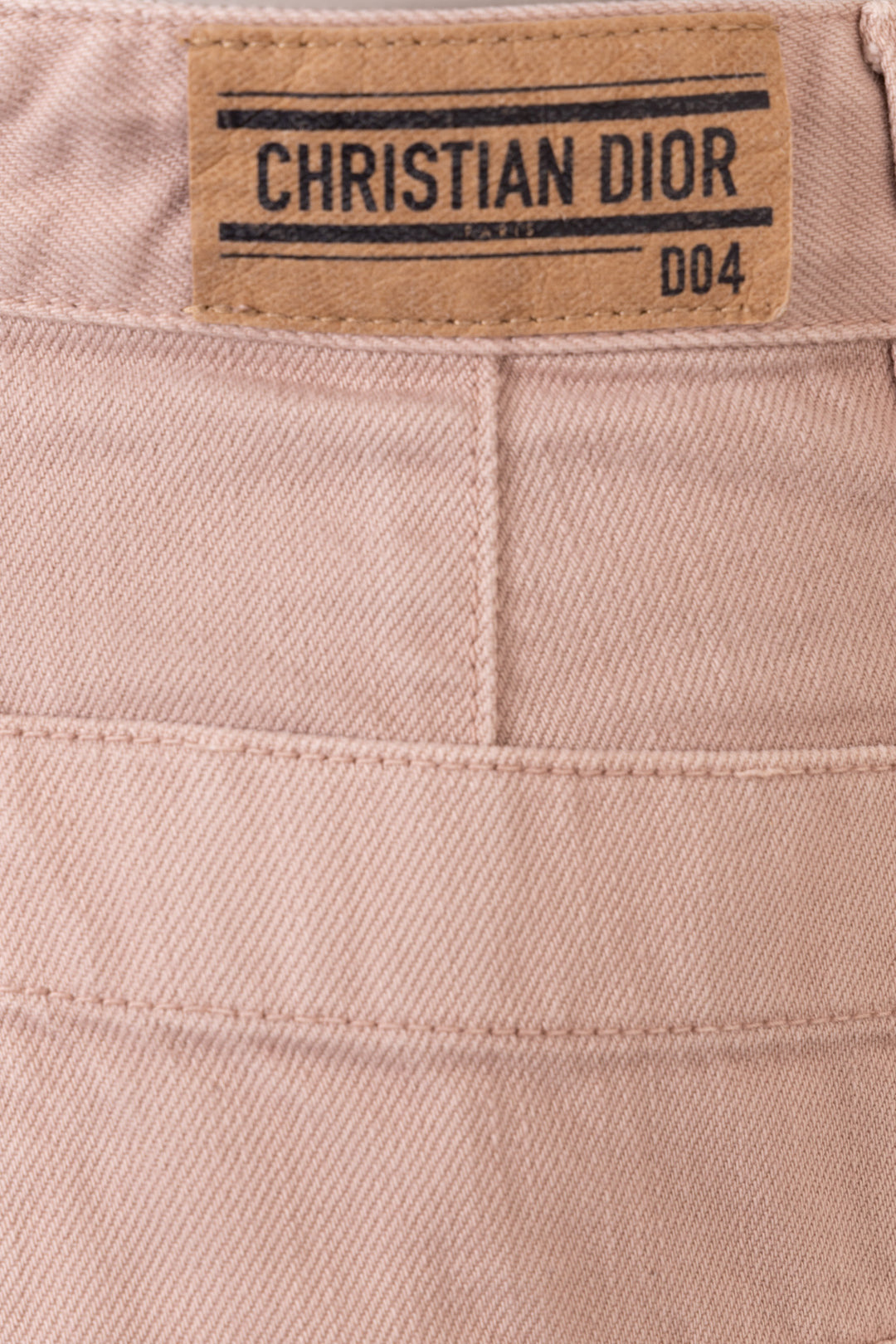 CHRISTIAN DIOR D04 Jean droit Blush