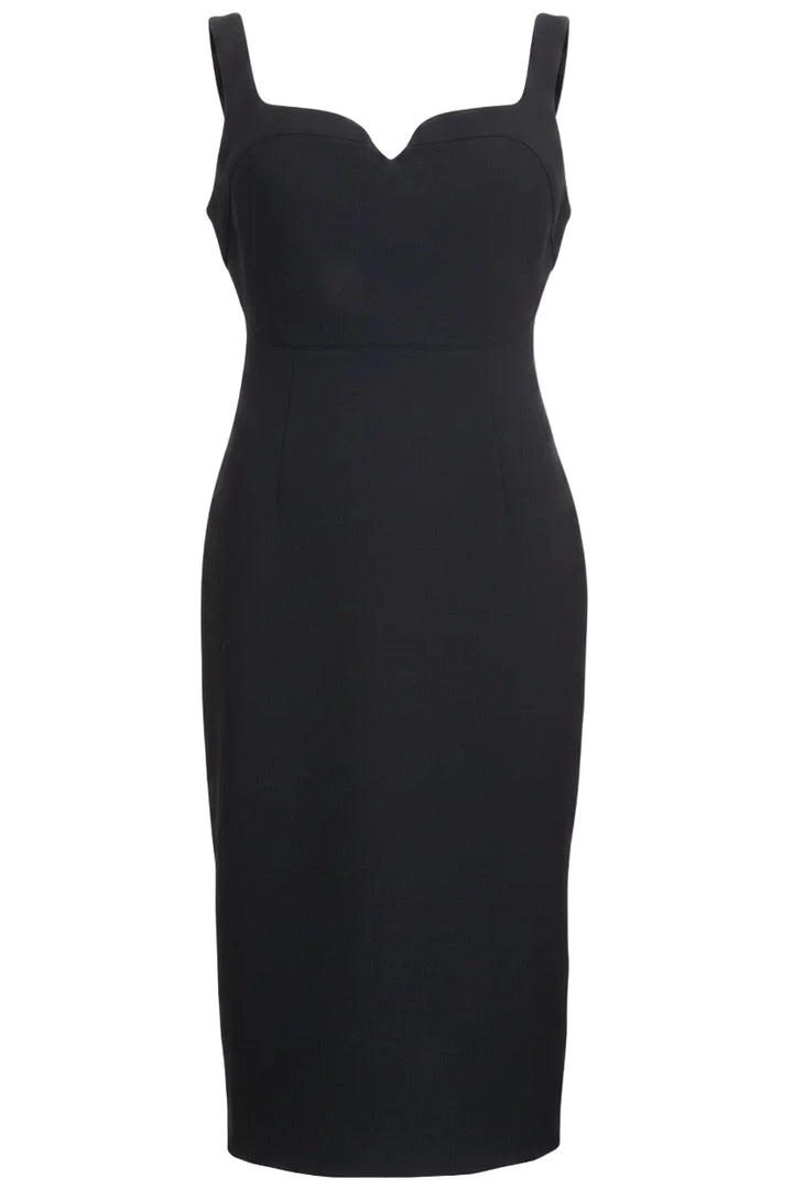 VICTORIA BECKHAM Midi Dress Black