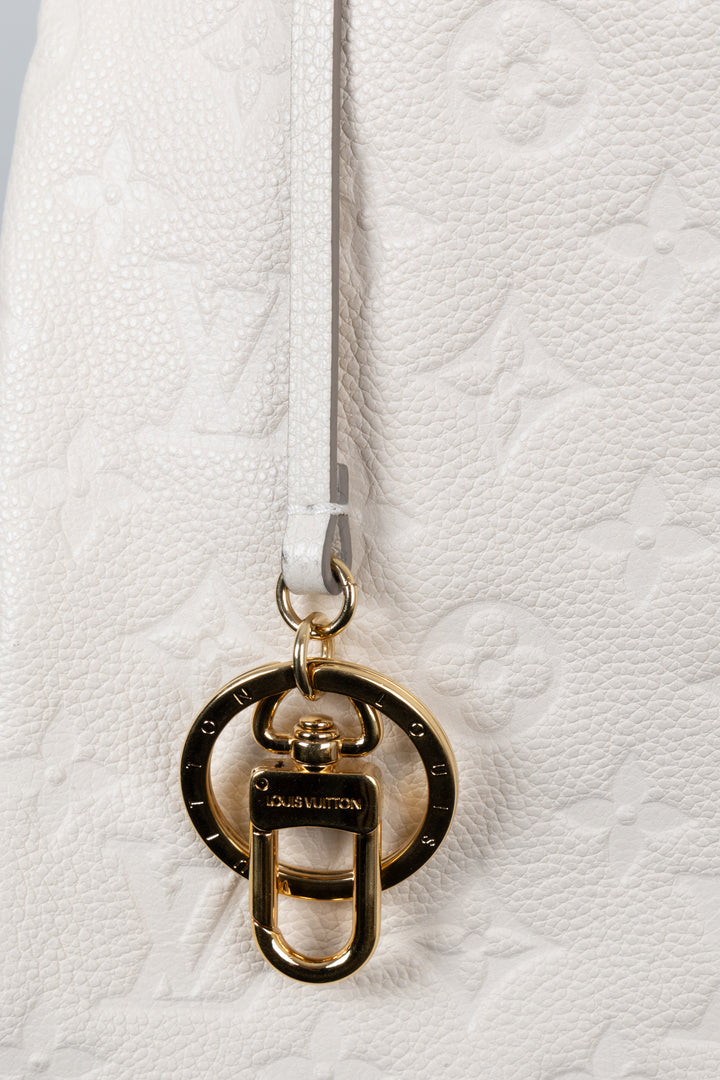 LOUIS VUITTON Artsy PM Bag Empreinte Ivory