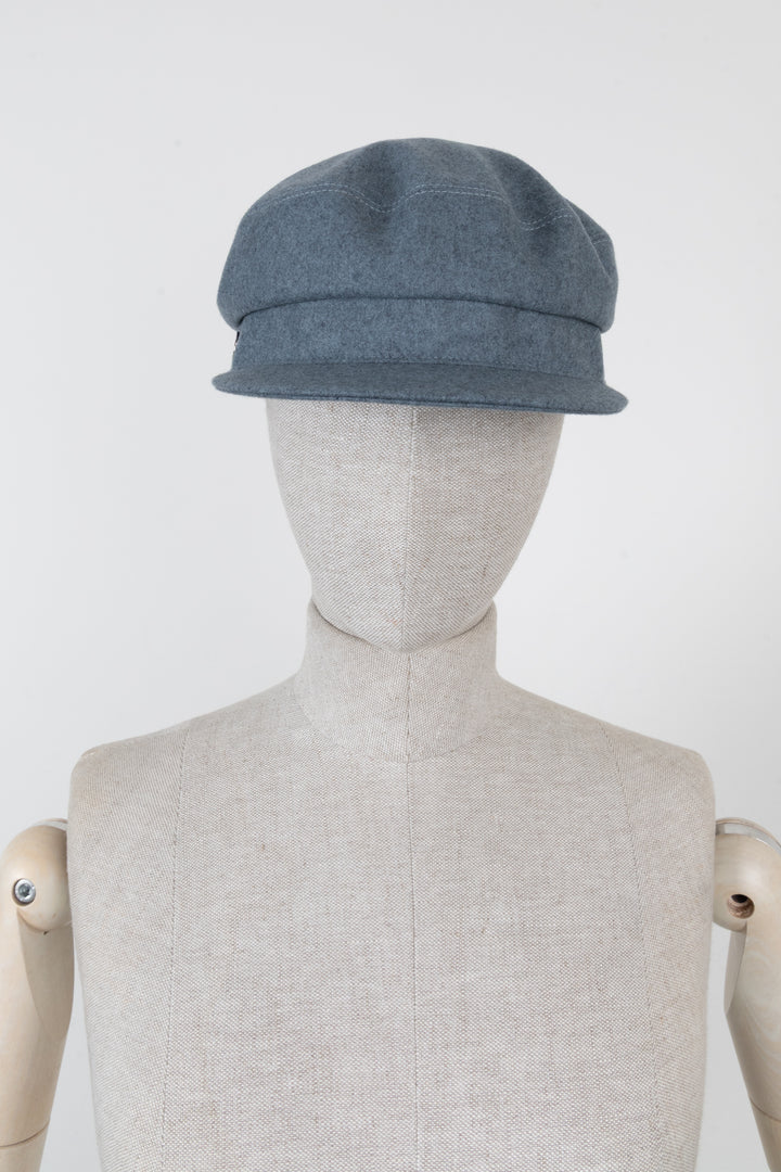 HERMÈS Chapeau Deauville Cachemire Bleu