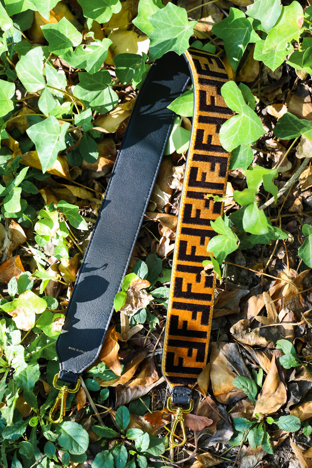 FENDI Strap You Zucca Strap Velvet