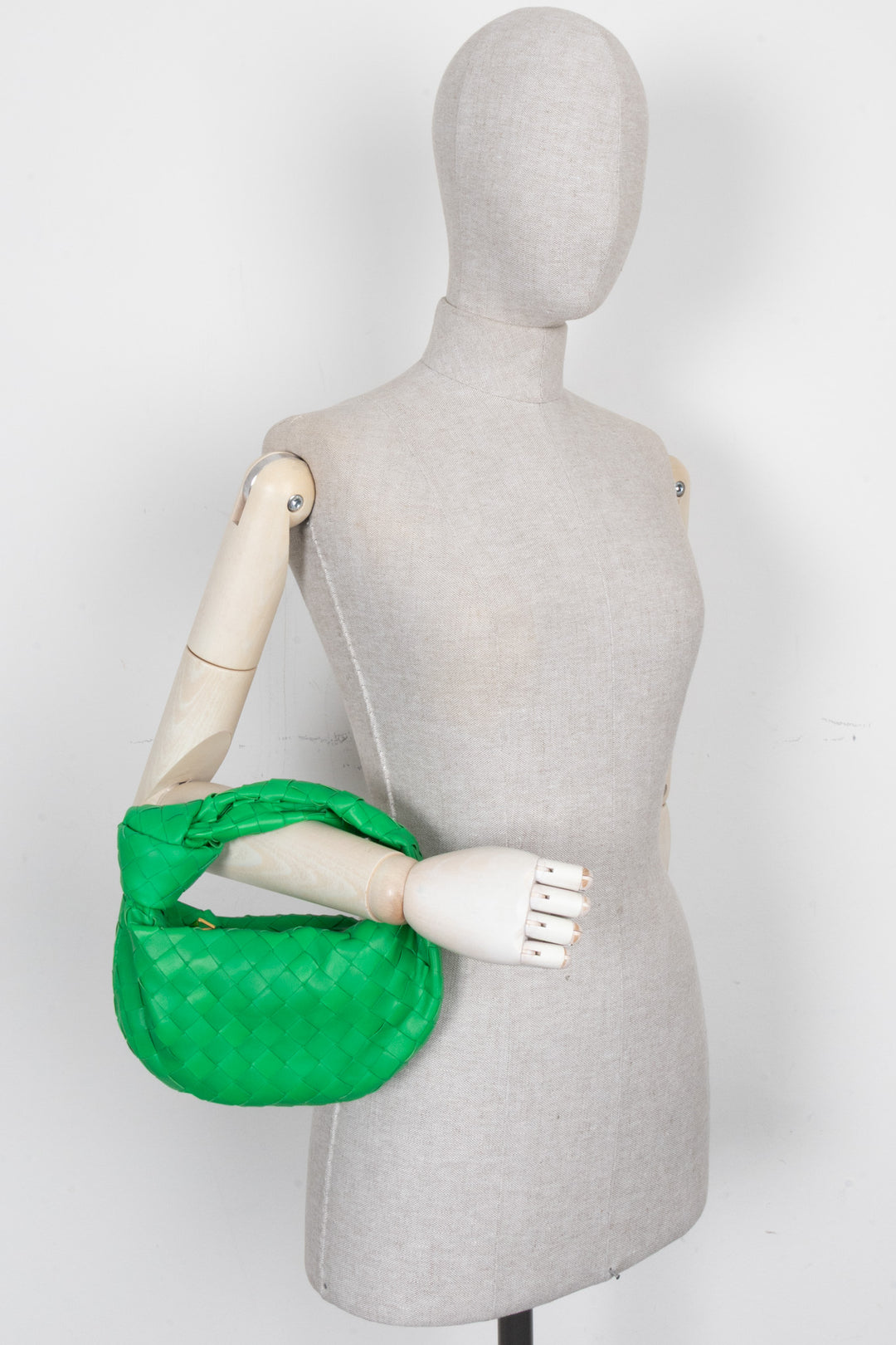 BOTTEGA VENETA Jodie Mini Intrecciato Parakeet