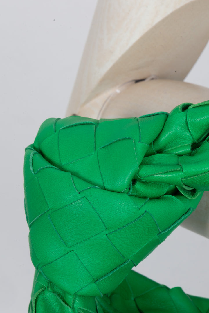BOTTEGA VENETA Jodie Mini Intrecciato Parakeet