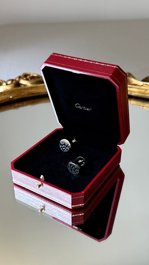 CARTIER Cufflinks 925 Silver