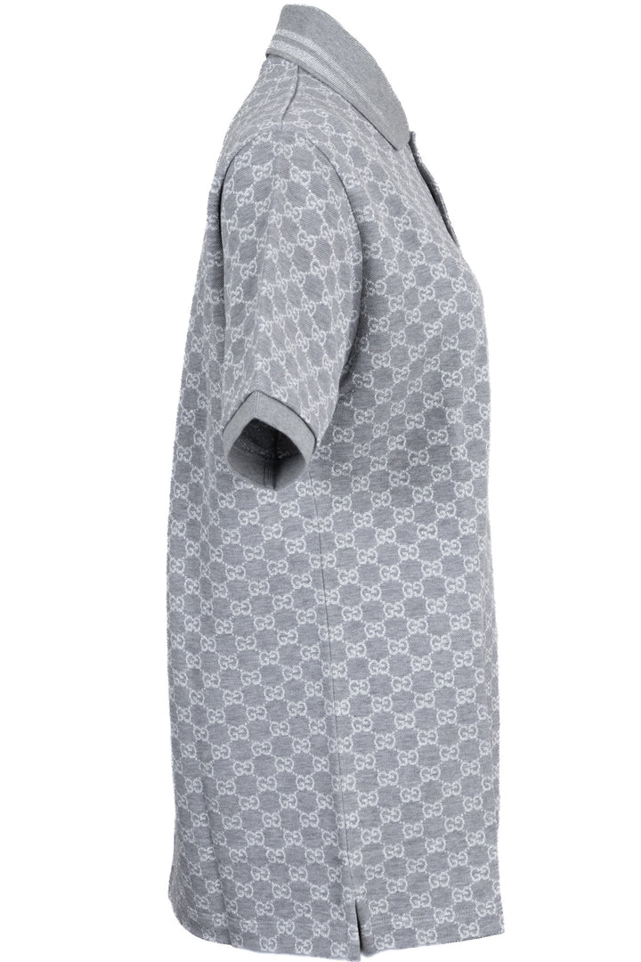 GUCCI Lurex GG Jacquard Cotton Grey