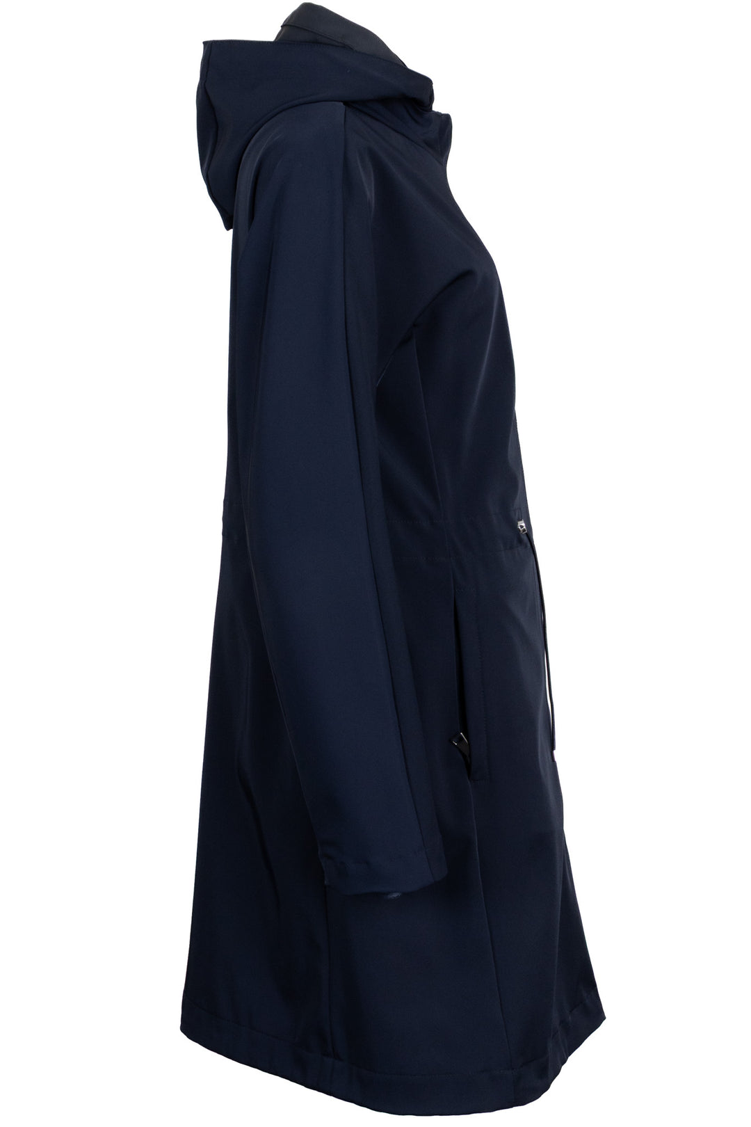 MONCLER Livarot Windbreaker Coat Navy