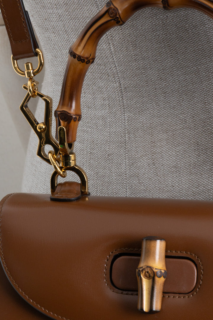 GUCCI Bamboo 1947 Bag Small Brown