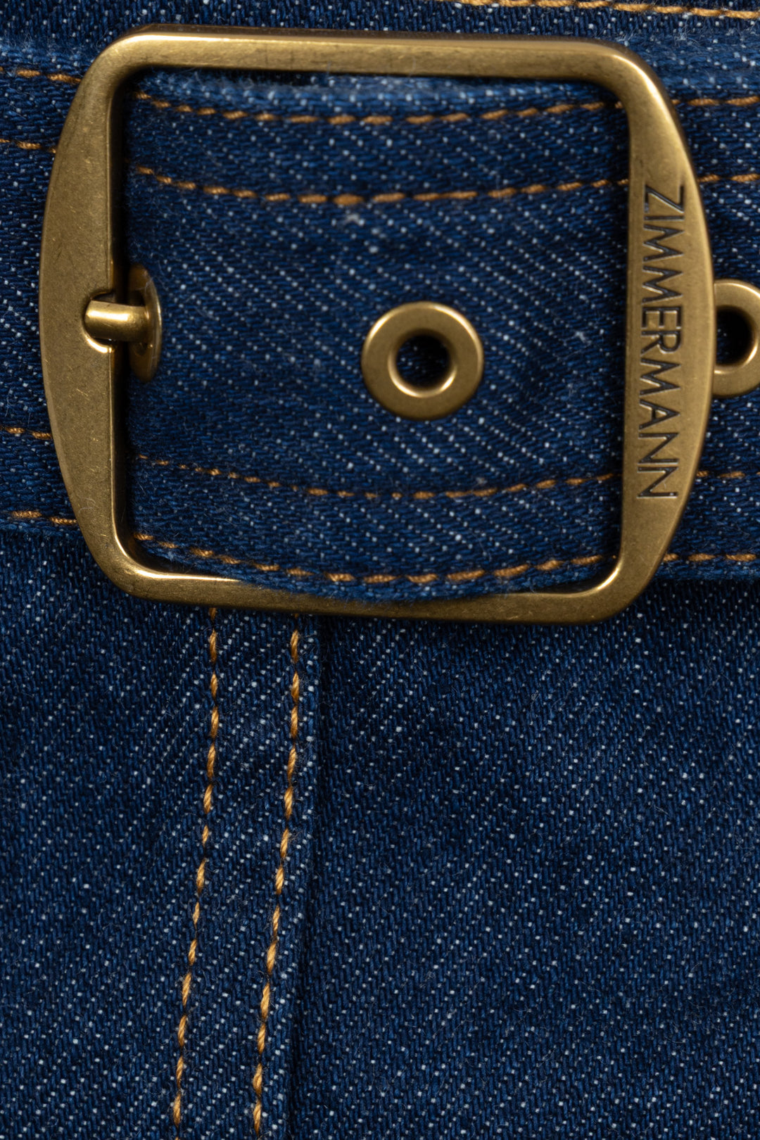 ZIMMERMANN Jupe en jean bleue