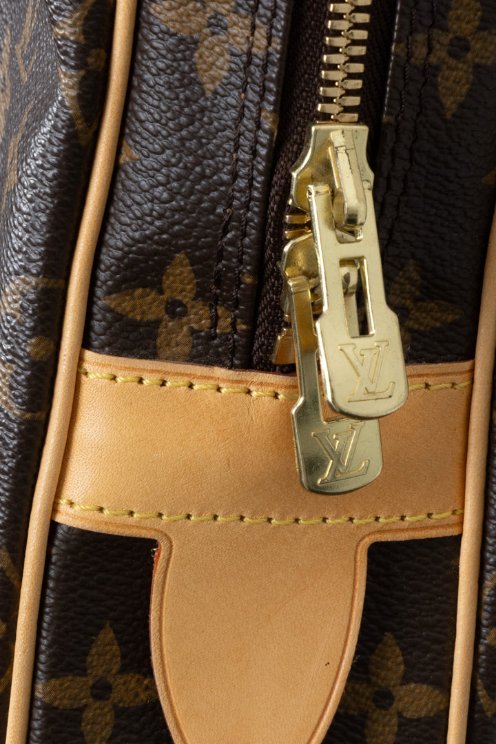 LOUIS VUITTON Porte Documents Voyage Briefcase MNG Canvas