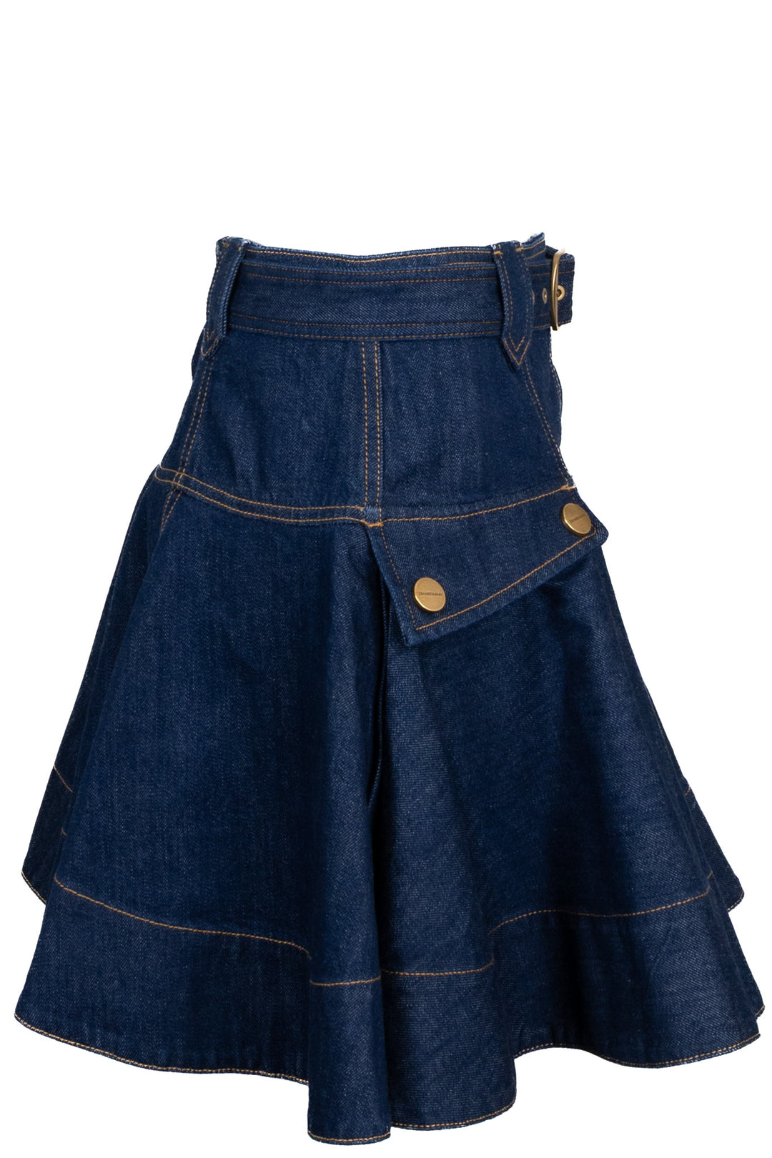ZIMMERMANN Jupe en jean bleue