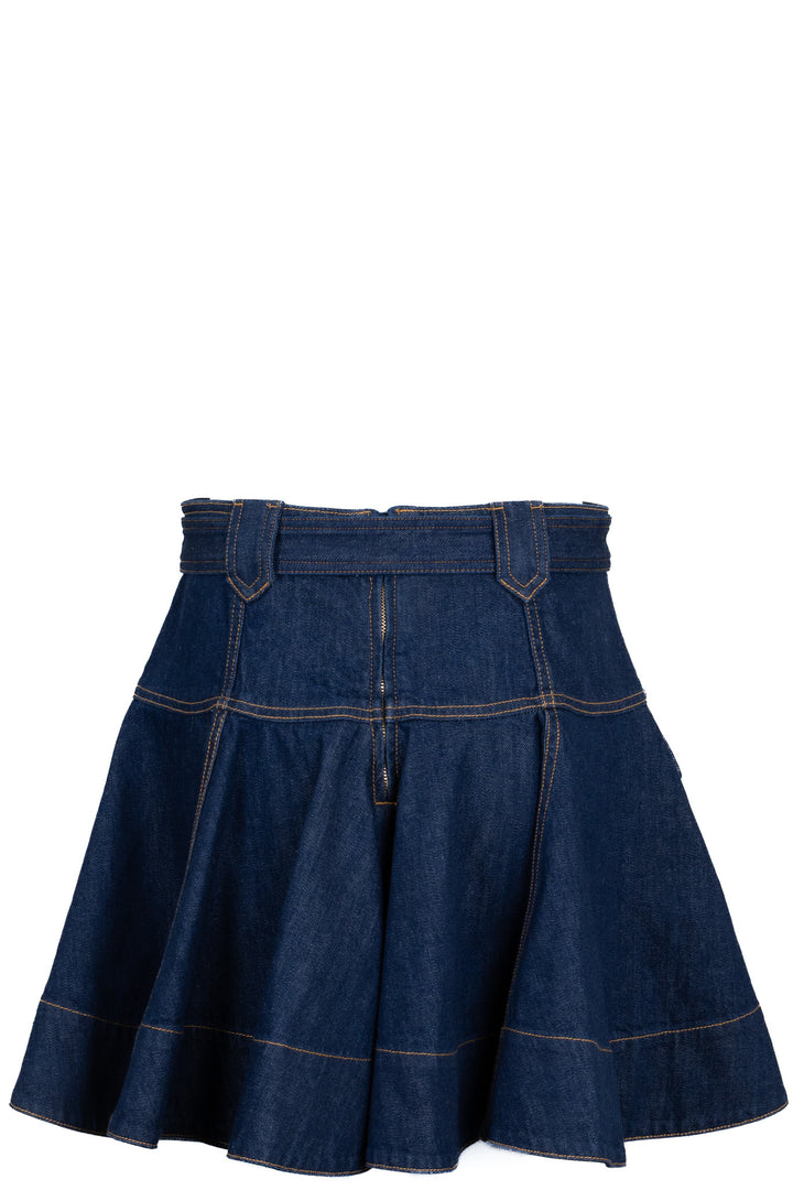 ZIMMERMANN Jupe en jean bleue