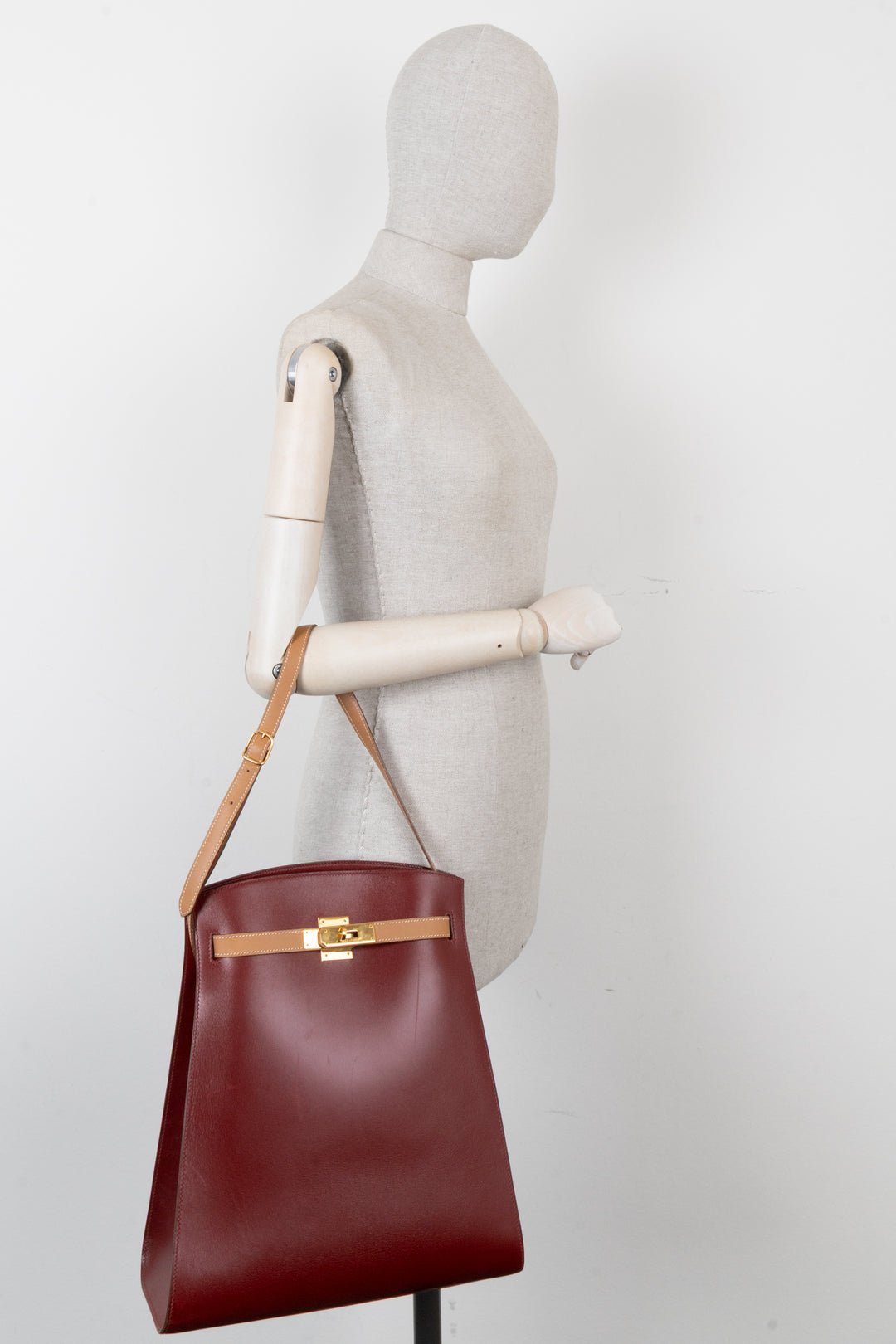 Sac à dos HERMÈS Kelly Sport 30 Rouge H