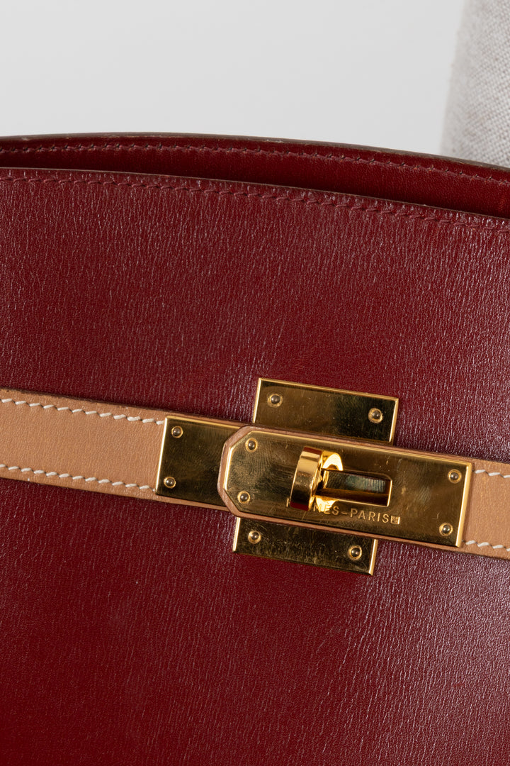 Sac à dos HERMÈS Kelly Sport 30 Rouge H