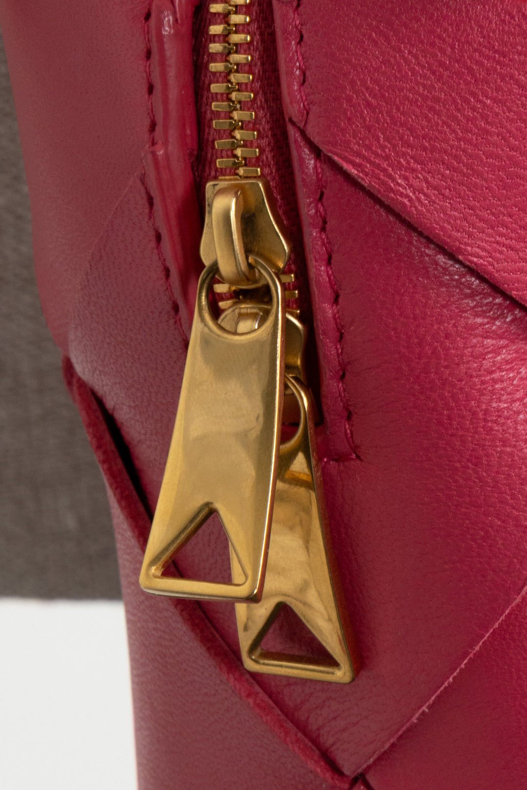 BOTTEGA VENETA Cassette Camera Bag Leather Pink
