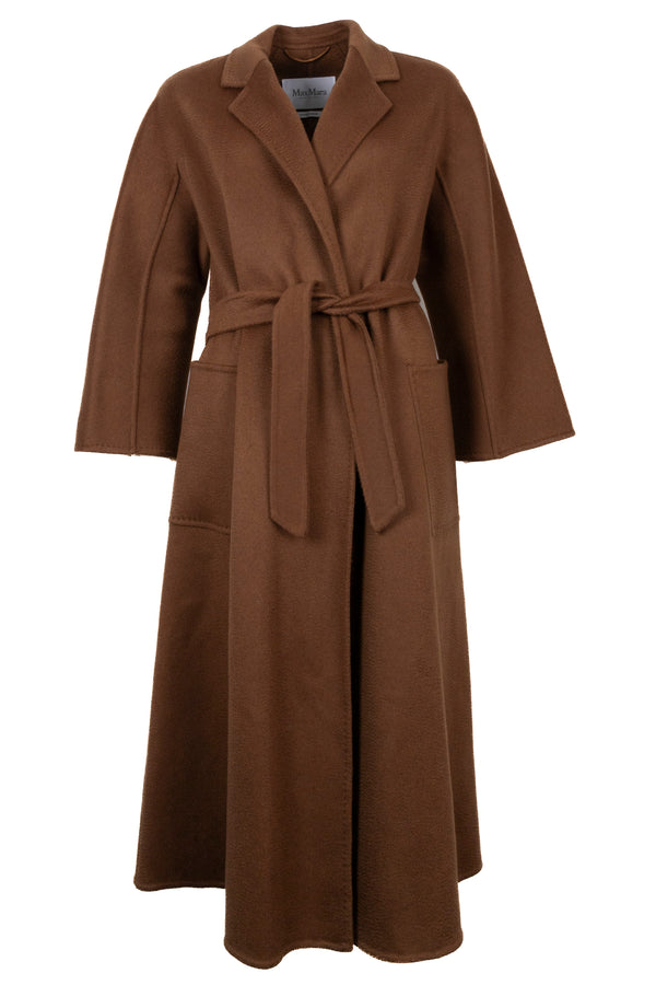 MAX MARA Ludmilla Manteau ceinturé Tabac