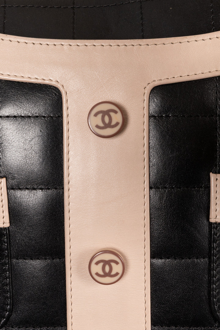 Sac bandoulière CHANEL Mademoiselle Jacket noir