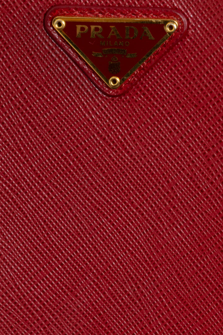 PRADA Phone Case Saffiano Red